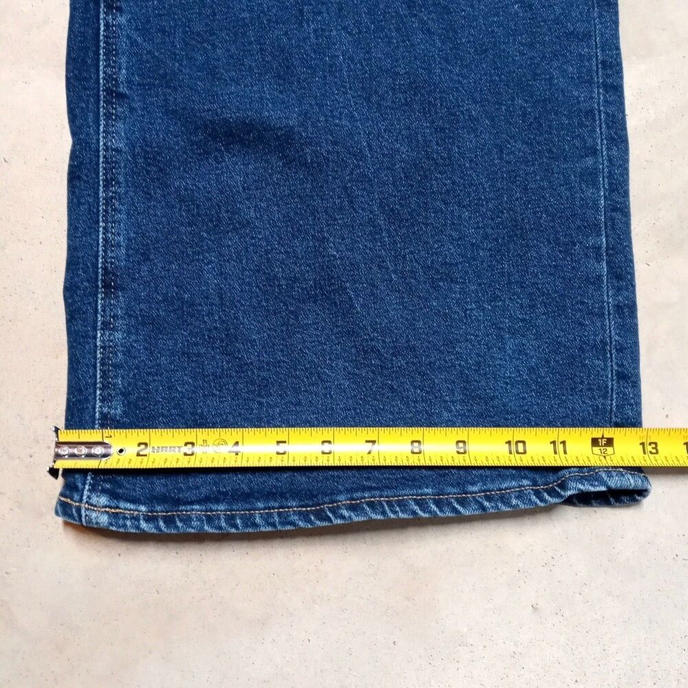 Old Navy Sky Hi Wide Leg Jeans Womens Size 14 Extra High Rise Stretch Denim - Picture 9 of 9